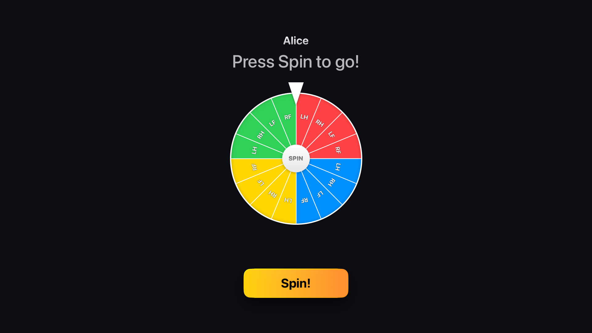 SpinCall on Apple TV — Multiplayer turn tracking on Apple TV